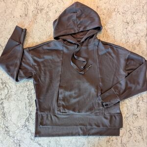 Apana Warm Gray Hoodie